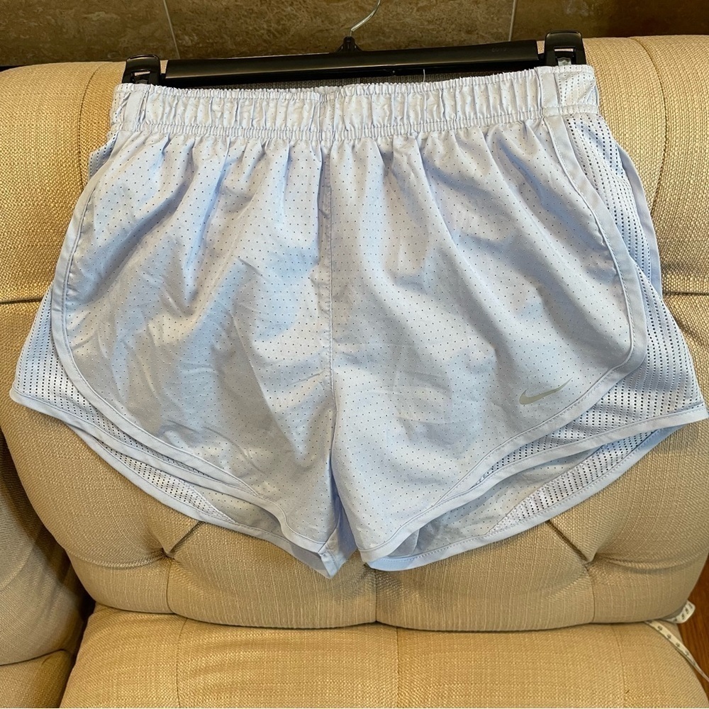 BB: Nike Dri Fit Running Shorts Light Periwinkle Sz XS